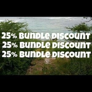 Buy 3 get 25% off!!!!